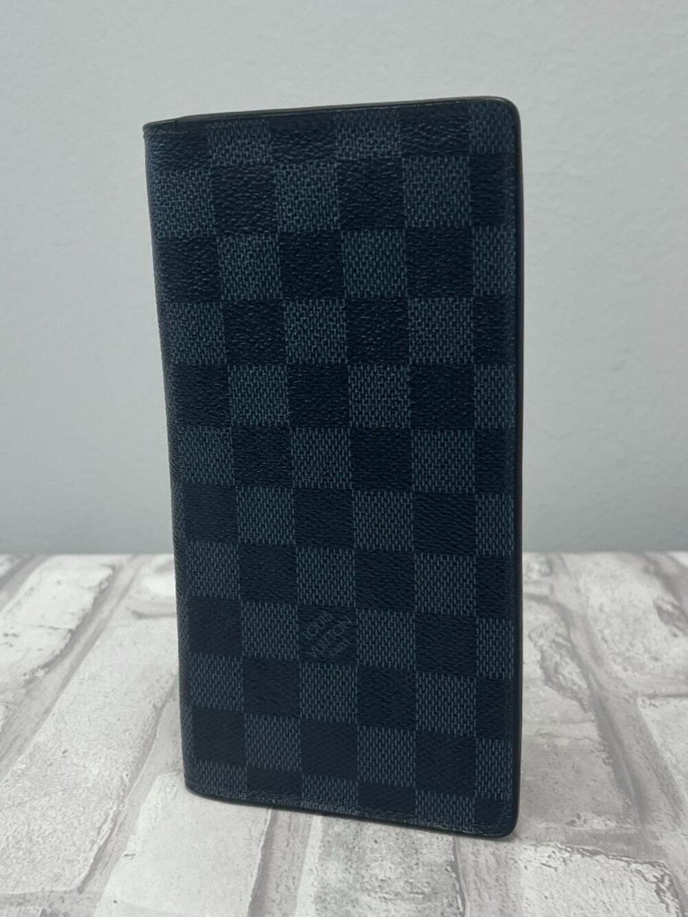 Louis Vuitton Damier Cobalt Portefeuille Bifold Long Wallet - Preowned